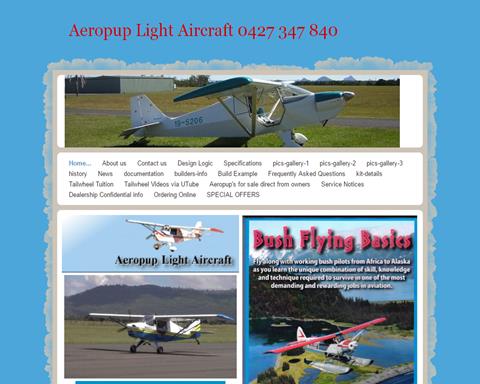 Aeropup Folding wing kit planes