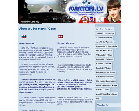 Aviatori.lv- Aviagroup Eduard