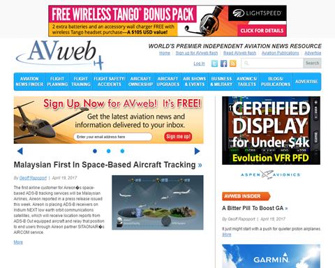 AVweb, The Internet's Aviation Magazine