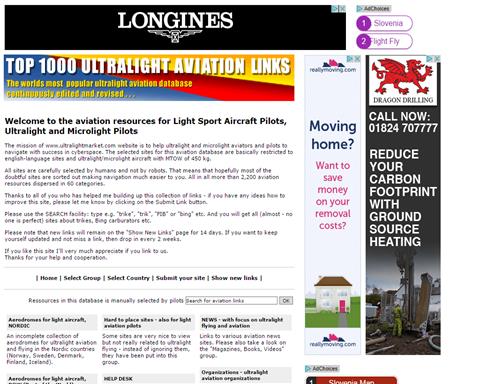 Top 1000 Ultralight aviation links