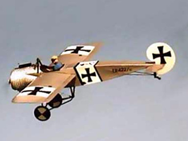 Fokker E-III Eindecker 3/4 replica