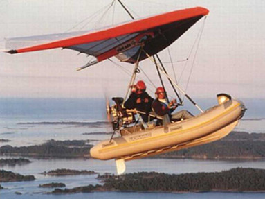 FIB - Flying Inflatable Boat