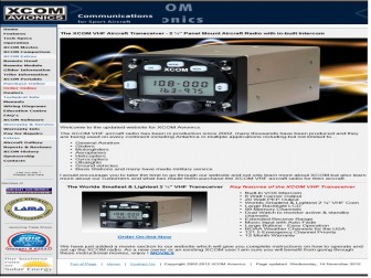 XCOM Avionics | Light Aircraft DB & Sales