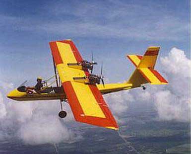 Air-Cam Twin-Engine Experimental Aircraft - Photo #1