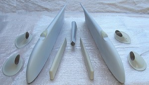 Plastic radomes for aircraft Cessna-172 - Photo #4