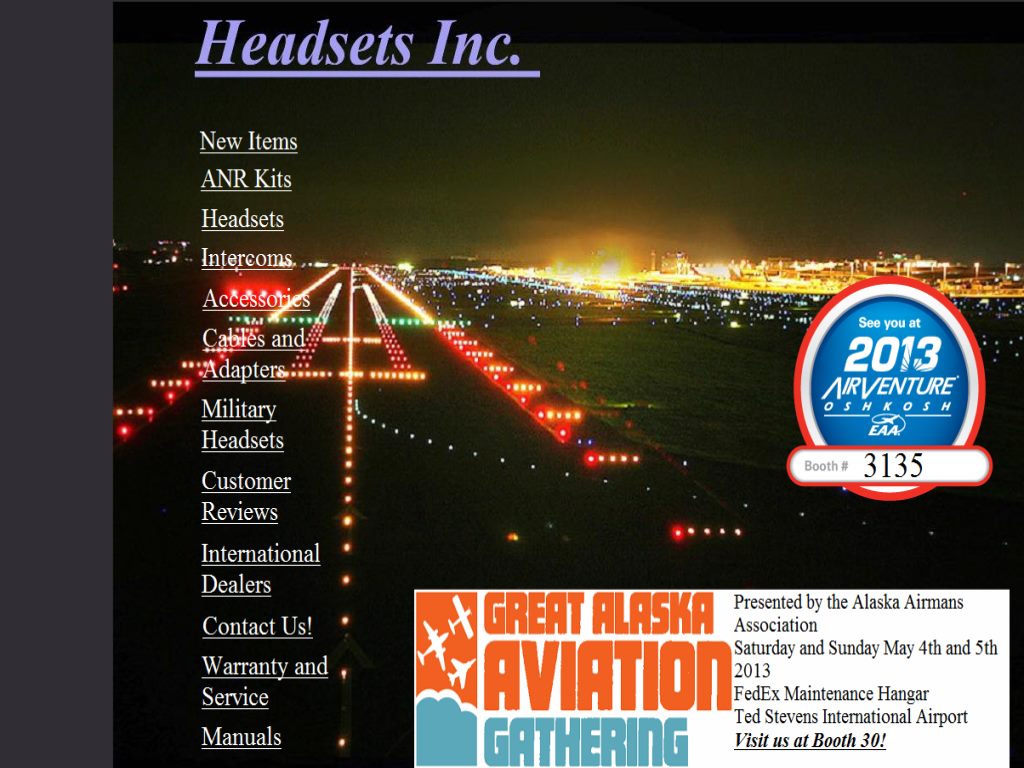 Headsets, Inc. Light Aircraft DB & Sales