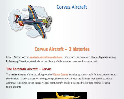 Corvus aircraft
