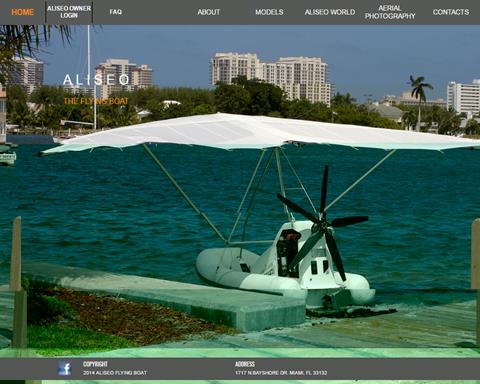 Aliseo Flying Boat Manufacturer