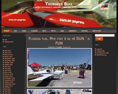 TBULL - Norwegian microlight aviation website