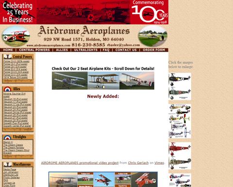 Airdrome Aeroplanes USA