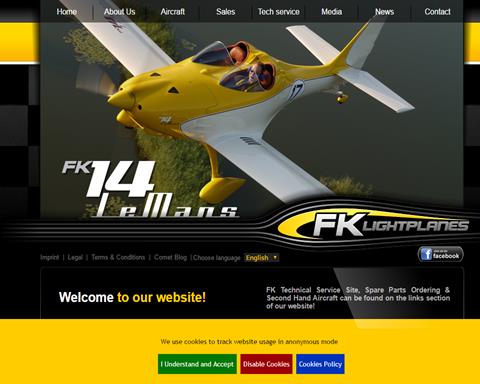 Fk12 Comet Sport Biplane Light Aircraft Db Sales