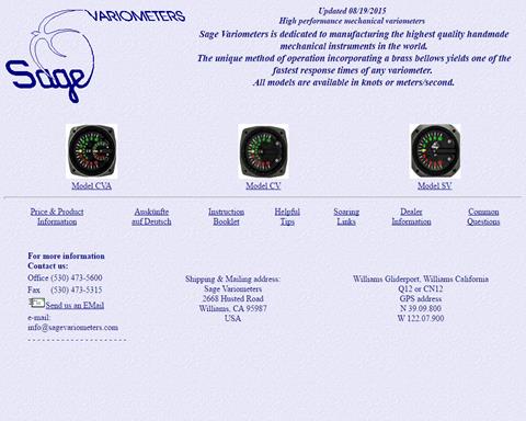 Sage Variometers