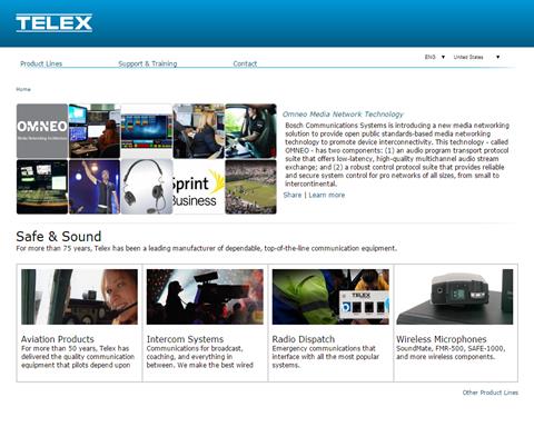 Telex Aircraft Products