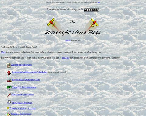 Ultralight Homepage